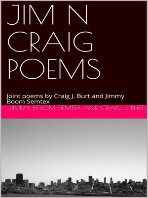 cover image of JIM N CRAIG POEMS